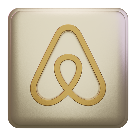 Airbnb 3D Icon
