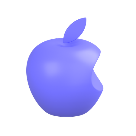 Apple-2 3D Illustration