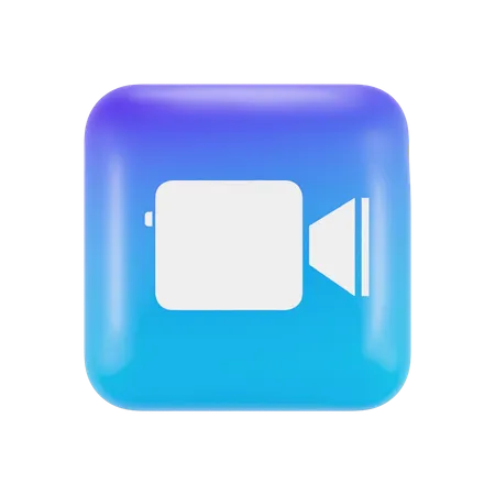 Apple Clip Application 3D Illustration