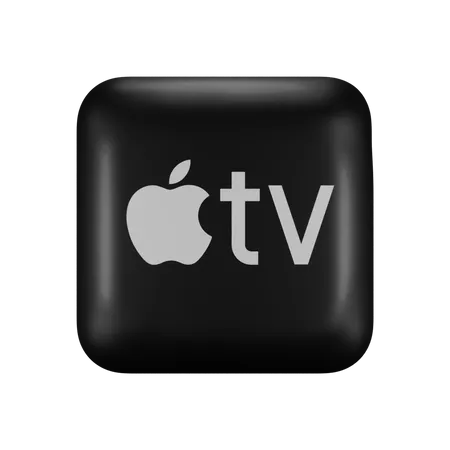 Apple TV 3D Illustration