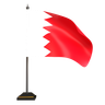 3d bahrain flag emoji