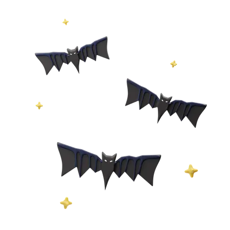 Bats 3D Icon