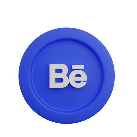 Behance Logo 3D Illustration