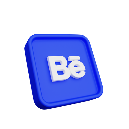 Behance Logo 3D Illustration