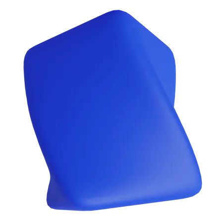 Bendy rectangle 3D Illustration