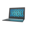 laptop 3d logo