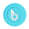 bitshares symbol 3d logo