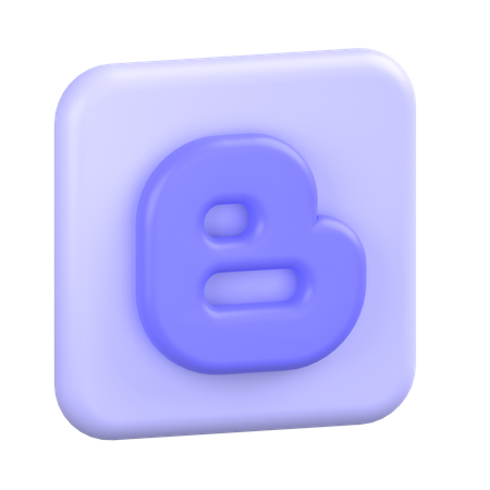 Blogger-1 3D Icon