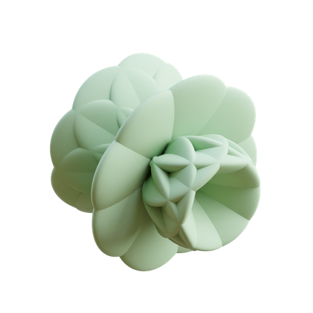 Bloom Flower 3D Illustration