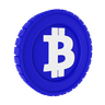 bitcoin 3d logos