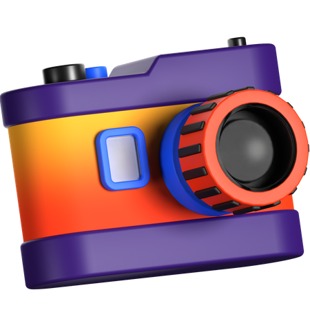 Camera 3D Icon