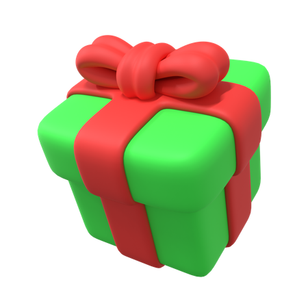 Christmas Gift 3D Illustration