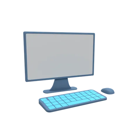 Computer 3D Illustration