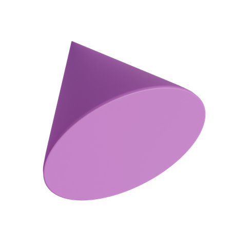 Cone 3D Illustration