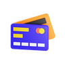 credit-card 3d illustration
