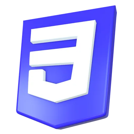 CSS Logo 3D Icon