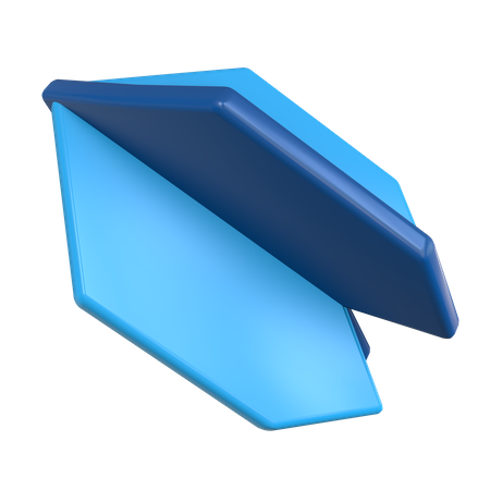 Dart Programming Logo 3D Icon