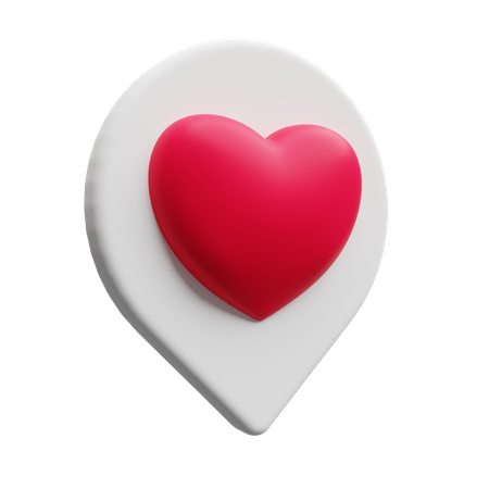 Dating place 3D Illustration