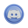 3d discord logo emoji