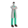 3d doctor illustration