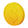 dollar 3d logo