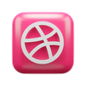 dribbble emoji 3d