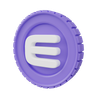 enjin symbol emoji 3d