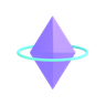 3d ethereum logo