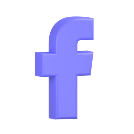 Facebook-1 3D Icon
