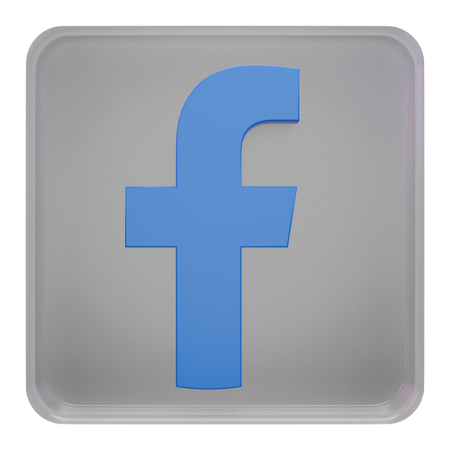 Facebook 3D Icon