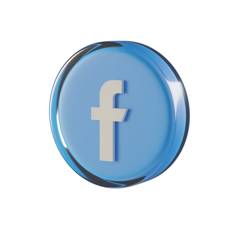 Facebook 3D Icon