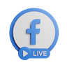 live on facebook graphics