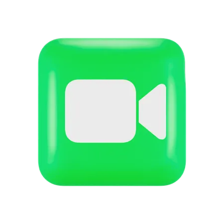 Facetime 3D Illustration