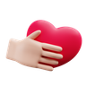 fall in love emoji 3d