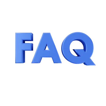 Faq Sign 3D Icon