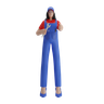 graphics of mechanic costume