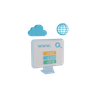 3d web domain emoji