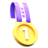 medal 3d logos