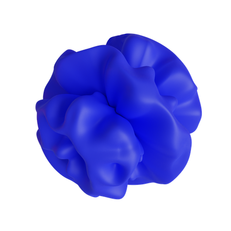 Flower Ball 3D Illustration