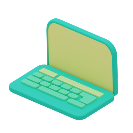 Free ラップトップ  3D Icon