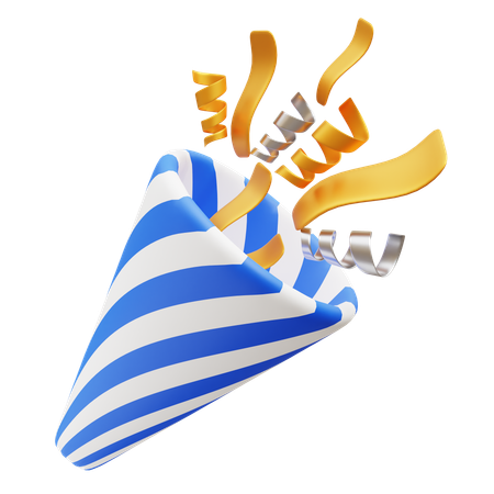 Free 紙吹雪  3D Icon