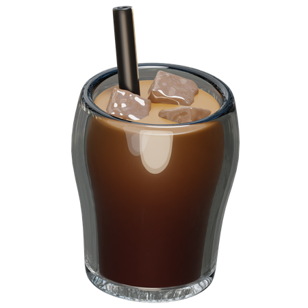 Free 아이스 커피  3D Icon