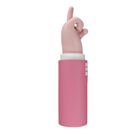 Free 指差しジェスチャー  3D Icon