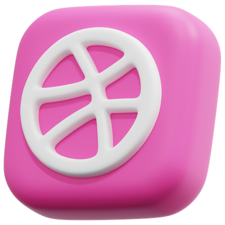 Free ドリブル  3D Icon