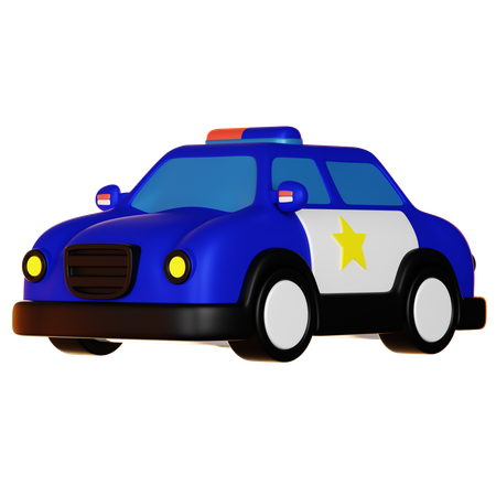 Free パトカー  3D Icon