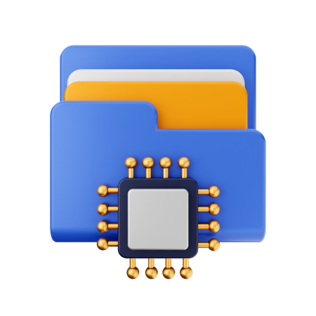Free チップフォルダー  3D Icon