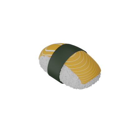 Free サーモンの握り寿司  3D Icon