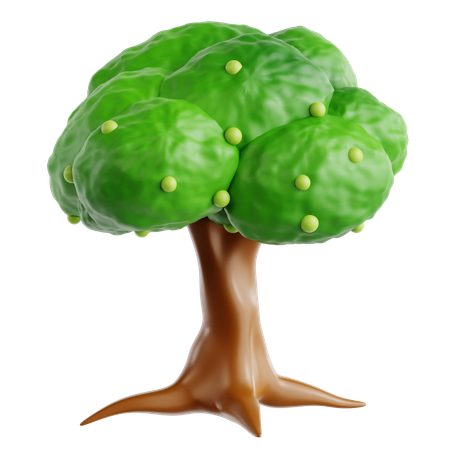 Free オリーブの木  3D Icon