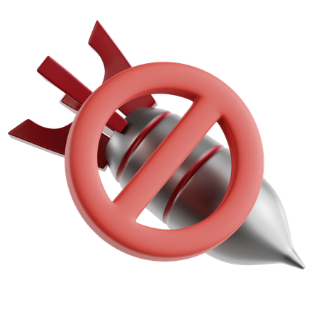 Free 戦争反対  3D Icon