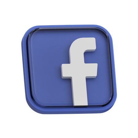 Free フェイスブック  3D Icon